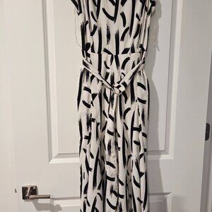 Ashley Stewart Sleeveless Printed Jumpsuit – Size 10 (NWT)